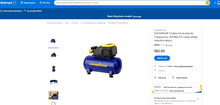 Load image into Gallery viewer, 101821026 GOODYEAR 3 Gallon Horizontal Air Compressors. 135 Max Psi. Long Lasting Induction Motor