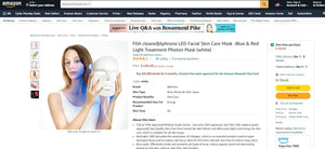 111721026 APHRONA MOONLIGHT LED FACIAL MASK TREATMENT