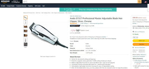 121521020 ANDIS MASTER ADJUSTABLE BLADE CLIPPER