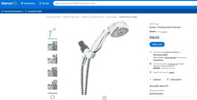 Load image into Gallery viewer, 12622011 DELTA SHOWERHEAD 7 SPRAY JETS