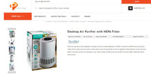 Load image into Gallery viewer, 12622024 NUVOMED DESKTOP AIR PURIFIER