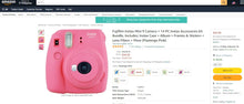 Load image into Gallery viewer, 12622036 FUJIFILM INSTAX MINI9 CAMERA WITH ACESSORIES