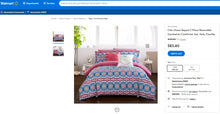 Load image into Gallery viewer, 12622046 CHIC HOME DESIGN 7 PIECE COMFORTER SET TWIN SIZE