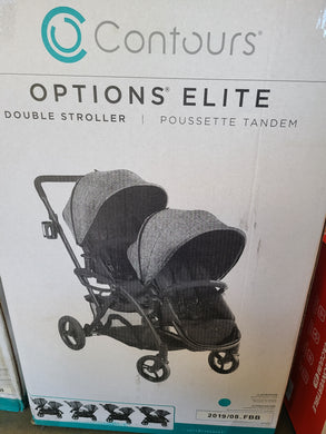 CONTOURS OPTIONS ELITE TANDEM DOUBLE STROLLER