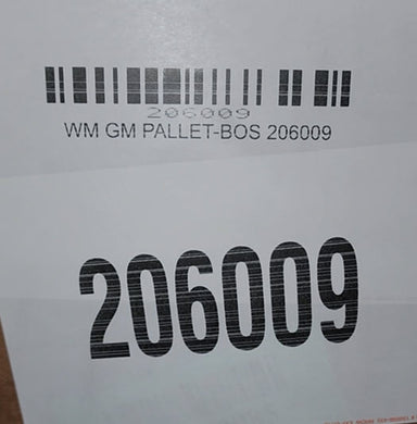 WM GM PALLET-BOS 206009