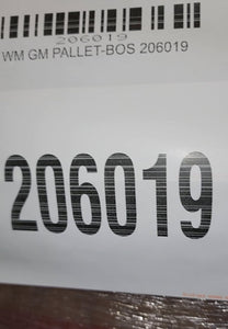 WM GM PALLET-BOS 206019