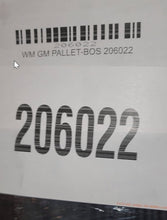 Load image into Gallery viewer, WM GM PALLET-BOS 206022