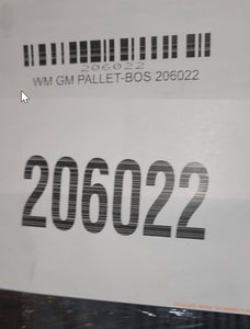 WM GM PALLET-BOS 206022