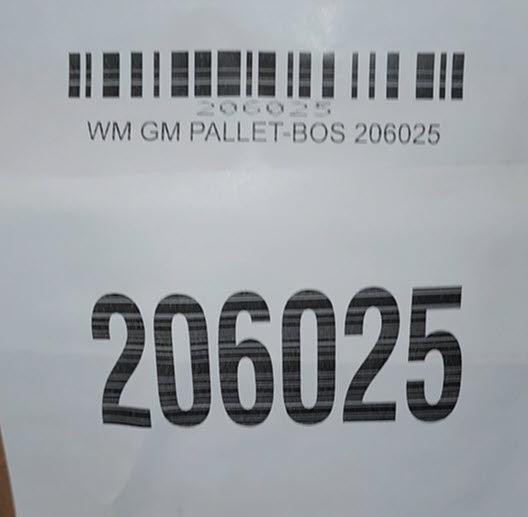 WM GM PALLET-BOS 206025