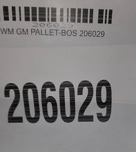 Load image into Gallery viewer, WM GM PALLET-BOS 206029