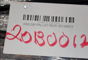 WM GM PALLET-BOS 20130012