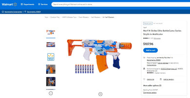 21622048 NERF -N- STRIKE 3 IN 1 ICON SERIES