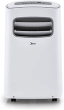 Load image into Gallery viewer, Midea Smart 3-in-1 Portable Air Conditioner, Dehumidifier, Fan for Large Rooms up to 275 sq ft 12,000 BTU (6,500 BTU SACC) control with Remote, Smartphone or Alexa