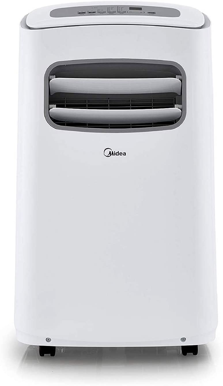 Midea Smart 3-in-1 Portable Air Conditioner, Dehumidifier, Fan for Large Rooms up to 275 sq ft 12,000 BTU (6,500 BTU SACC) control with Remote, Smartphone or Alexa