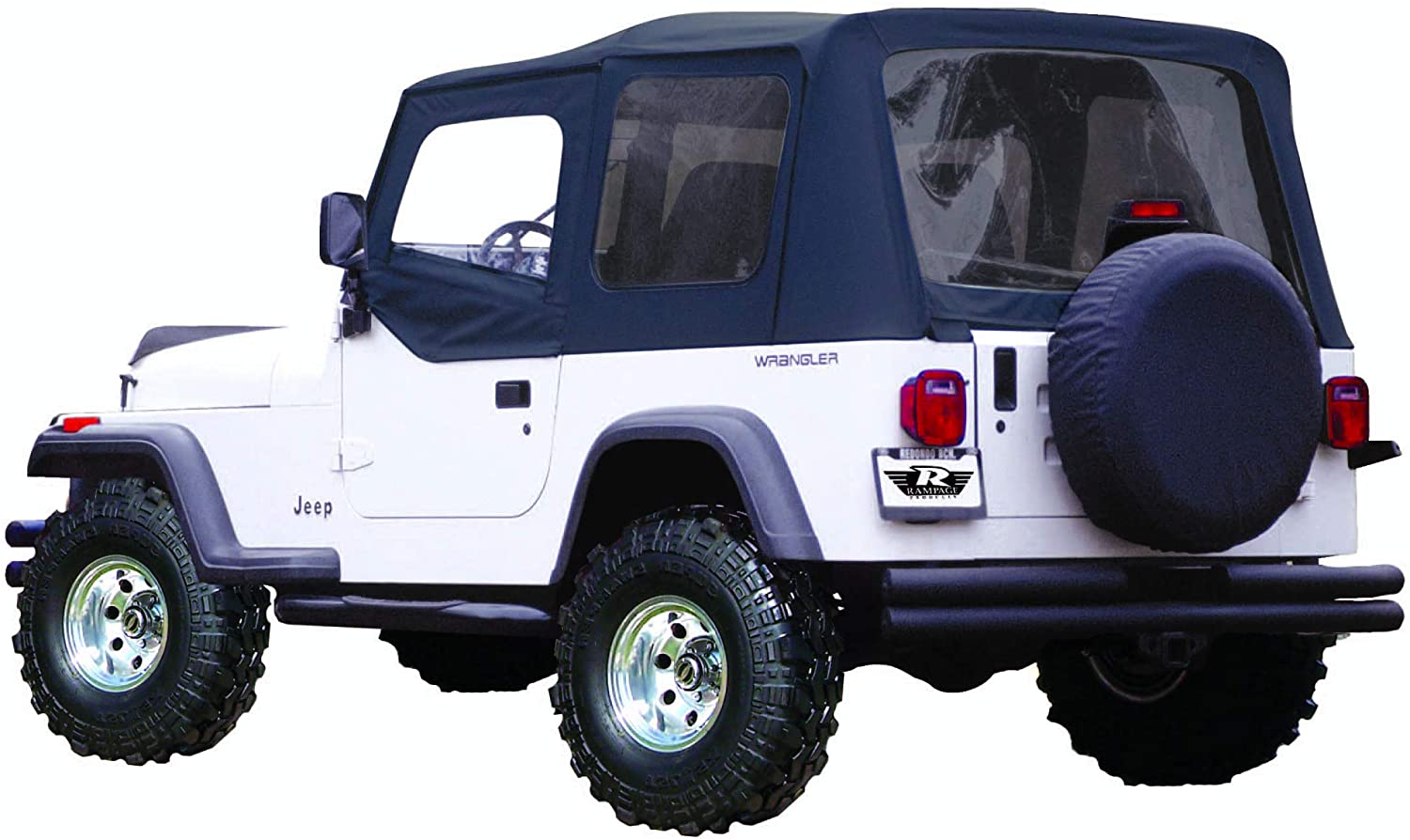RAMPAGE PRODUCTS 68215 Complete Soft Top with Frame u0026 Hardware for 198 –  BidonSkids.com