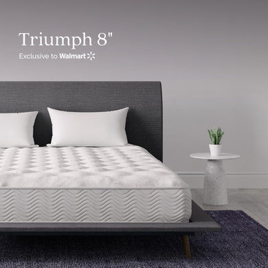 UPC 029986600844	- Signature Sleep Gold Triumph 8 Inch Reversible Tight-Top Mattress, High Density Foam, Independently Encased Coils, Bed-in-a Box, Queen