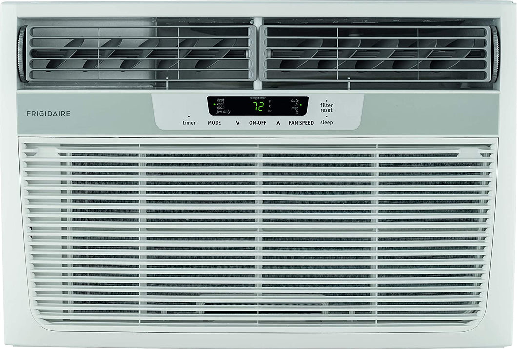 Frigidaire 8,000 BTU Window-Mounted Room Air Conditioner with Supplemental Heat