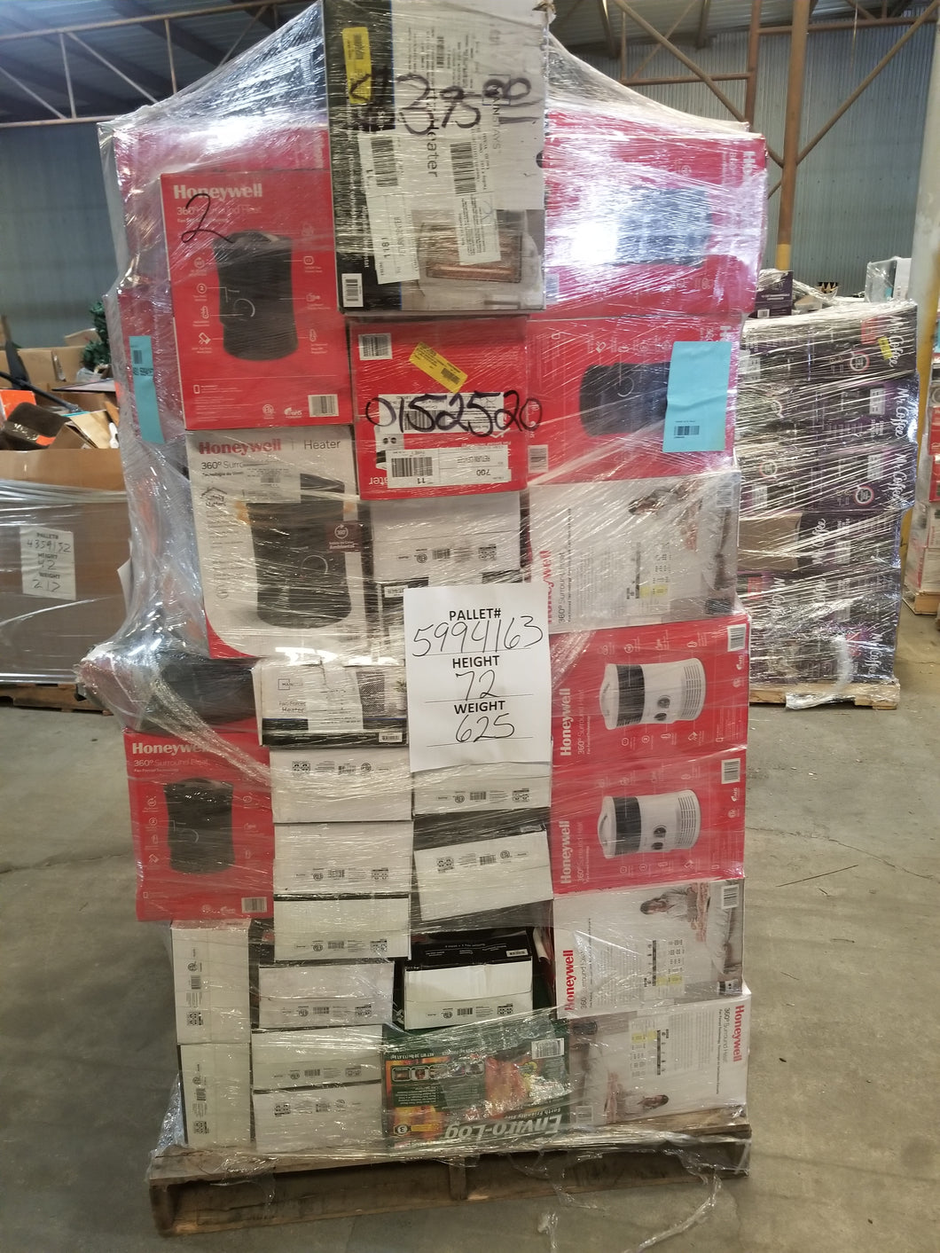 Wal-Mart Electric Heaters Pallet - 0152520