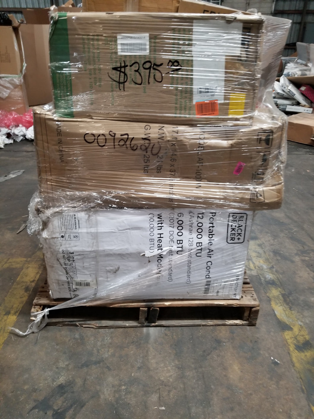 Window and Portable AC Pallet - 0092620