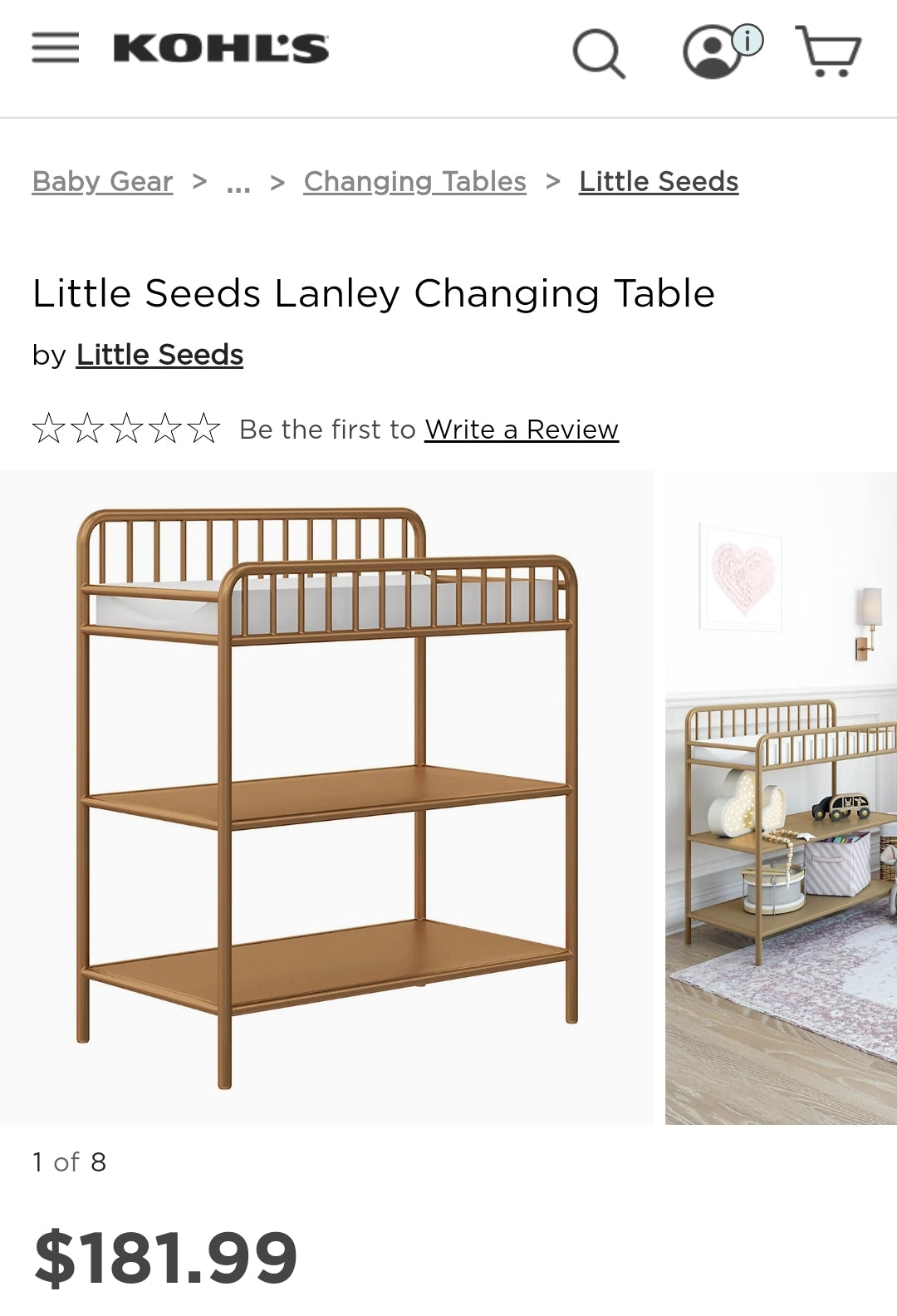 Monarch hill ivy outlet changing table