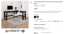 Load image into Gallery viewer, AI-AMERIWOOD HOME CRESTWOOD L DESK