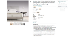 Load image into Gallery viewer, Signature Sleep - 13 Independently-Encased Coil Pillow Top Mattress - King #002