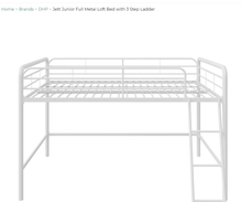 Load image into Gallery viewer, AI-JETT JUNIOR FULL METAL LOFT BED