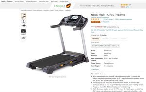 NordicTrack T Series Treadmill T 6.5 S - THIS IS NICE!