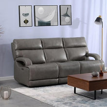 Load image into Gallery viewer, Dovestone Leather Power Reclining Sofa with Power Headrests