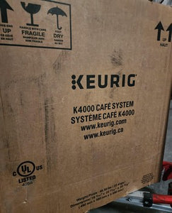 KEURIG K4000 CAFE SYSTEM - SHIPS USA ONLY